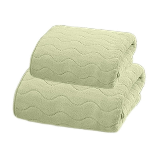 Juego de 2 toallas de baño extragrandes, toallas de baño extragrandes, súper suaves y absorbentes, toallas de microfibra para ducha seca, para hotel, baño y gimnasio.