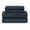 Navy Blue, variant on Superior Solid Flannel Cotton Sheet Set, Split top King, Pumpkin