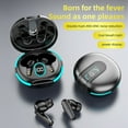 thumbnail image 4 of Wireless Bluetooth Headset 5.4 In Ear LED Display Power Cool Headphones Built In Microphone Immersive Sound Headset With Charging Case, 4 of 9