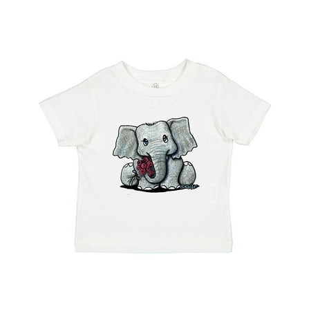 

Inktastic KiniArt Elephant Gift Toddler Boy or Toddler Girl T-Shirt