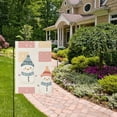 thumbnail image 5 of Snowman and Block Garden Flag 28X40 Double Sided Yard Flags for Outside Outdoor All Seasonal Decoration, 5 of 6