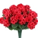 thumbnail image 2 of Flores artificiales de geranio Hananona para exteriores resistentes a los rayos UV, 2 of 8