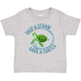 thumbnail image 3 of Inktastic Skip a Straw Save a Turtle with Cute Green Sea Turtle Boys or Girls Baby T-Shirt, 3 of 5