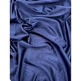 thumbnail image 2 of EOVEA - Satin Fabric by the Yard - 60" Wide Smooth Shiny Satin Fabric for Sewing, Lining, Upholstery, Costumes, Home Décor & DIY Crafts Lightweight Soft-Draping Fabric (Navy, 7 Yard), 2 of 3