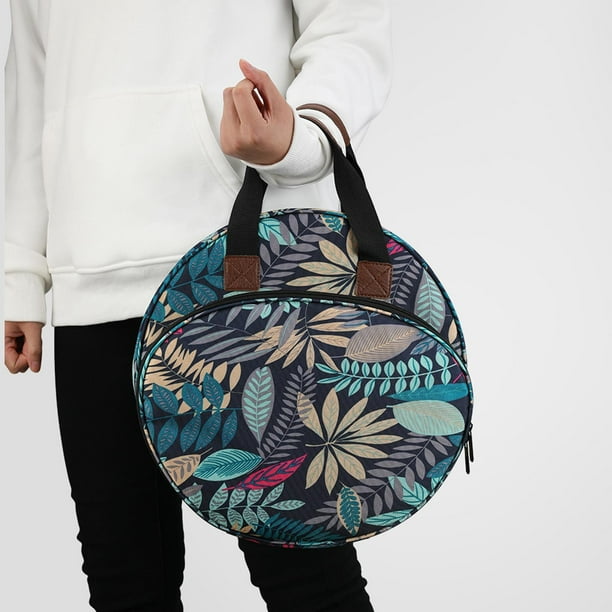 Sac Broderie Sac de Rangement de Broderie avec Plusieurs Poches pour Cerceaux de Broderie Fil de Broderie Ou Autre Outil de Fournitures de