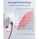 thumbnail image 4 of Cshidworld [Certificado por Apple MFi] USB C a Lightning Cable, Paquete de 3 3/6/6 Pies, Cable de Nylon Trenzado Tipo C Rápido Charger, Compatible con iPhone 13 13 Pro Max 12 12 Pro Max 11 XS iPad Ai, 4 of 7