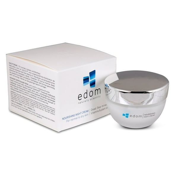 Edom crema de noche nutritiva 50ml crema hidratante Facial antienvejecimiento minerales del Mar Muerto cuidado de la piel loción limpiadora Facial
