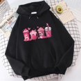thumbnail image 1 of Sudadera con capucha para mujer con mensaje de concienciación sobre el cáncer de mama, sudadera con capucha para mujer, ropa urbana Harajuku de manga larga, 1 of 5