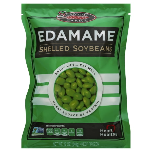 Seapoint Farms Edamame Shelled Soybeans, 12 Oz