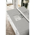 thumbnail image 5 of James Martin Vanities Addison 60" Single Vanity Cabinet , Glossy White, w/ 3 CM Eternal Serena Top, 5 of 6
