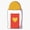 1pcs, variant on Crispy Golden American Fast Food Hash Brown Sliced Potato Shredded Pocket Decal For Lunchbox Sticker