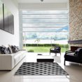 thumbnail image 7 of Ahgly Company Machine Washable Indoor Rectangle Transitional Dark Gray Black Area Rugs, 5' x 7', 7 of 7