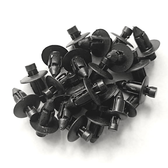 80PCS Nylon Motorcycle ATV Bike Bodywork Fairing Bolt Push Pry Rivet Pin Clips