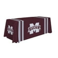 thumbnail image 1 of Showdown Displays 810026MSST-002 6 Pi NCAA Mississippi État Bulldogs Colorant Table Sublimée Jeter - No.002, 1 of 1