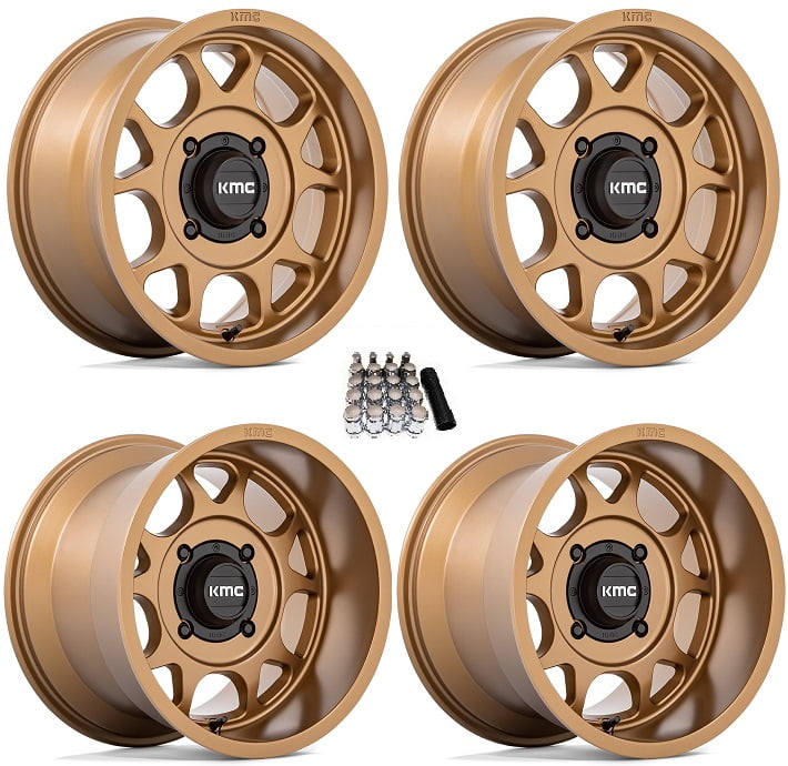 KMC Toro S 15x7/15x10 Wheels Bronze Polaris RZR 1000 XP / Ranger XP 900