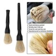 thumbnail image 5 of 2PCS Car Detailing Brush Dirt Dust Cleaning Tool Black for Trucks Motorcycles Bicycles, 5 of 5