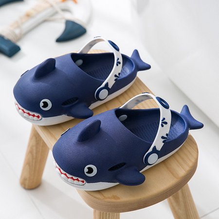 

Toyella Available Men And Women Kids Kids Summer Heaven Pvc Bathroom Slippers Blue 34 35