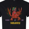 thumbnail image 4 of Inktastic Mardi Gras Come at Me Breaux Crayfish T-Shirt, 4 of 5