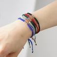 thumbnail image 5 of Braided Rope Bracelet for Women, Handmade Bracelet With Beads And Knots, Birthday Friendship Lucky Jewelry Gifts for Women, 5 of 7