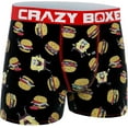 thumbnail image 4 of CRAZYBOXER Men's Underwear Spongebob Squarepants Stretch Anti-irritation Boxer Brief Breathable, 4 of 5