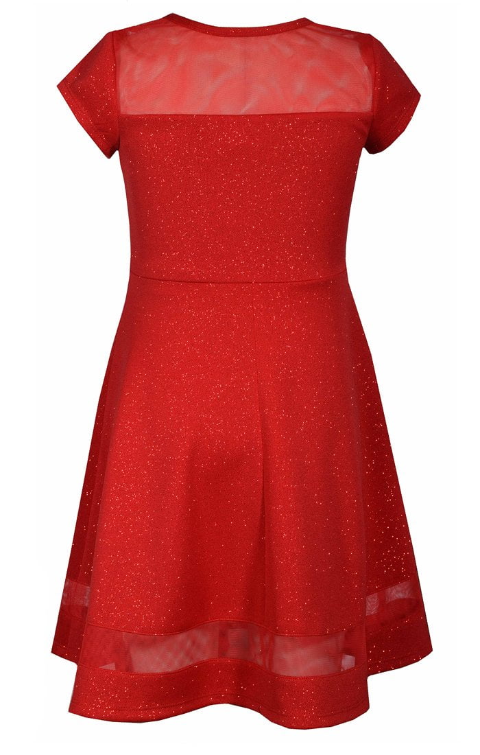 bonnie jean short sleeve party dress