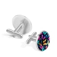 thumbnail image 3 of Butterfly Premium Stainless Steel Shirt Cufflink Set for Men - Ideal for Formal Attire and Special Events, 3 of 6