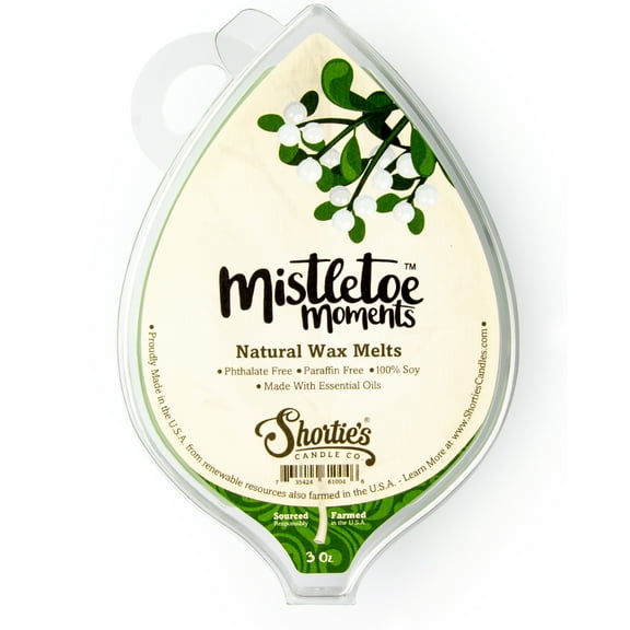 Mistletoe Moments Soy Wax Melts - All Natural   Essential Oils   Phthalate Free - Shortie's Candle Company