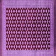 thumbnail image 1 of Ahgly Company Indoor Square Oriental Purple Industrial Area Rugs, 8' Square, 1 of 4