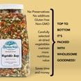 thumbnail image 2 of Harmony House Premium Vegetable Soup Mix - Dehydrated Vegetables for Cooking, Camping, Emergency Supply and More (12 oz, Quart Size Jar), 2 of 7