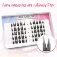 thumbnail image 2 of Wispy Eyelashes for Women Long Dramatic Thick Soft Light Lashes for Women Eye Makeup, 2 of 6