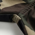 thumbnail image 4 of LYMAYTER 6-15Y Boys Camo Cargo Joggers Pants Kids Elastic Waist Baggy Fit Casual Outdoor Hiking Trousers, 4 of 8