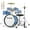 Metallic blue, variant on Donner Kids Size Drums Sets 14" 5-Piece Complete Drum Kit for Child Beginners, Percussion Musical Toy, Metallic Blue