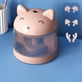 thumbnail image 2 of Electric Pencil Sharpener for Kids with Fun Animal Design, Automatic Sharpener for School & Home Use, Pink, 2 of 7