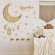 thumbnail image 3 of Un conjunto de pegatinas de pared lámpara de luna estrellas pegatina decorativa, decoración de pared para dormitorio baño sala de estar oficina JAMW Sencillez, 3 of 4