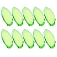 thumbnail image 3 of 10pcs cortes de pepino artificial modelos de pepino simulados exhibe accesorios de exhibición, 3 of 5