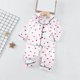thumbnail image 3 of Odeerbi 1-5 Años Pijama de Satén Para Niño, Niña, Con Solapa de Muesca, Camisa de Manga Larga, Pantalón, Estampado de Amor, Ropa de Dormir, Pijama de Dos Piezas, 3 of 3