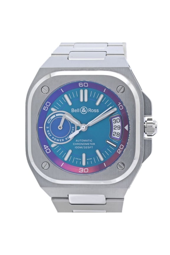 Pre-Owned Bell & Ross BR-X5 Iridescent Boutique Limited Edition BRX5R-IRS-ST SST Men's Watch SS...