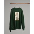 thumbnail image 3 of Chinoiserie Natura. Sweatshirt Women -Naomi McCavitt Designs, Female Medium, 3 of 4