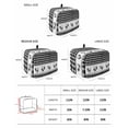 thumbnail image 2 of Farmhouse Black Plaid Toaster Cover 2 Slice, Small Kitchen Appliance Covers, Vintage Country Cock Checkered Toaster Oven Cover with Loop, Bread Machine Cover Polyester Dust Cover Protection, 2 of 4