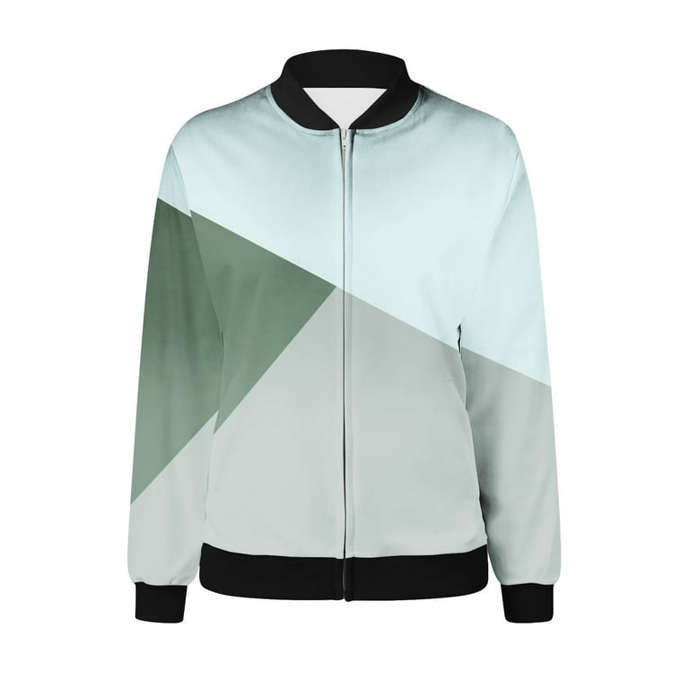 Casual Print Patchwork Zipper Collar Outerwear(6 colors) Casual Print Patchwork Zipper Collar Outerwear(6 colors)