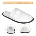 thumbnail image 3 of Balery White Pantuflas de Casa de Felpa Silenciosas con Diseño Estampado, Zapatillas Cómodas Antideslizantes de Algodón para Interior-Medium, 3 of 8