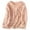 A-Pink714, variant on Womens Grid-Textured Crew Neck Sleep Top Long-Sleeve Cozy Casual Bedtime Loungewear Shirt