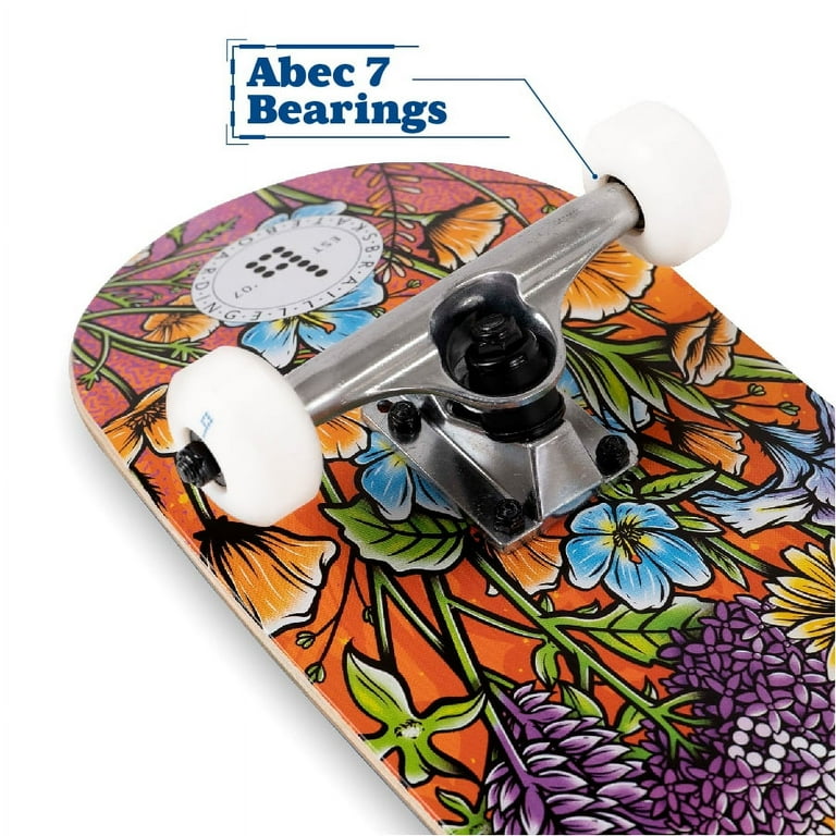 Braille Skateboarding - Multicolor, 31 In. x 7.75 In