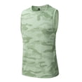 thumbnail image 2 of Sleeveless Shirts for Men Quick Dry Camo Tank Tops Casual Summer Relaxed Fit Muscle Tank Top Lounge Athletic Shirts Cool Tops, 3XL, 2 of 6
