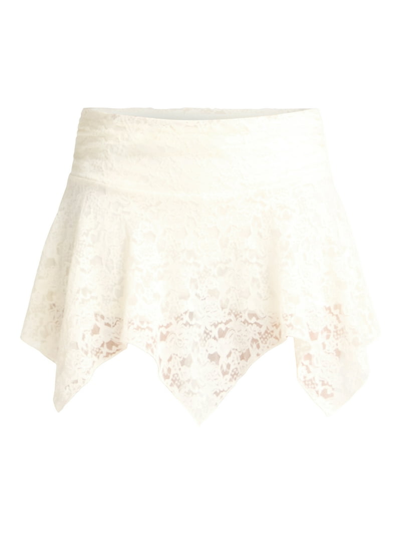 Madden NYC Women's Lace Mini Skirt, Sizes XXS-XXL - Walmart.com