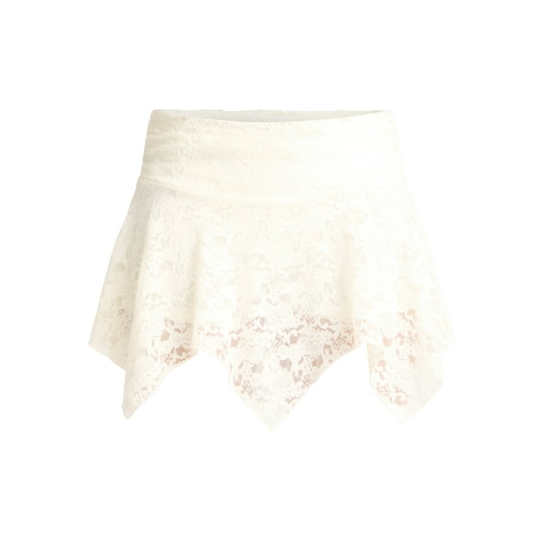 スカート andmary Mary logo fleece skirt ivory Mary logo fleece skirt ivory andmary
