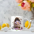 thumbnail image 4 of EGNMCR Cups Easter Rabbit Bunny Ceramic Coffee Mark Cup Tea Water Cup New Style Mug 350ml Bunny Easter Ceramic Coffee Mark Mug A CUP, 4 of 4