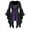 Purple womens dresses, variant on yoeyez Womens Gothic Halloween Costume Vintage Medieval Flare Sleeve Victorian Blouse Steampunk Lace Up Corset Witch Shirts 2025 halloween costumes for women