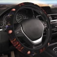 thumbnail image 5 of Lsque Five Nights At Freddy'S Pattern Elastic Stretch Steering Wheel Cover,Universal 15 inch, Microfiber Breathable Ice Silk, Anti-Slip, Odorless, Easy Carry, 5 of 7