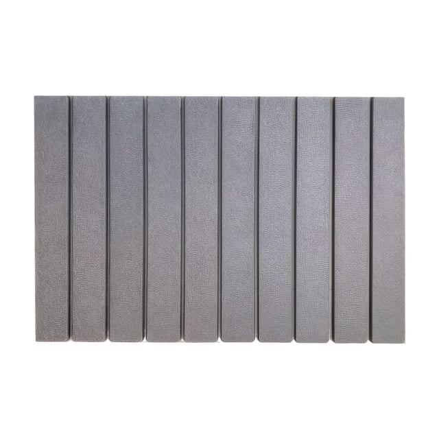 Billuyoard Almohadilla de secado de tierra de diatomeas para una rápida absorción de humedad que puede absorber rápidamente la humedad Almacenamiento y organización del hogar gris 60*39cm